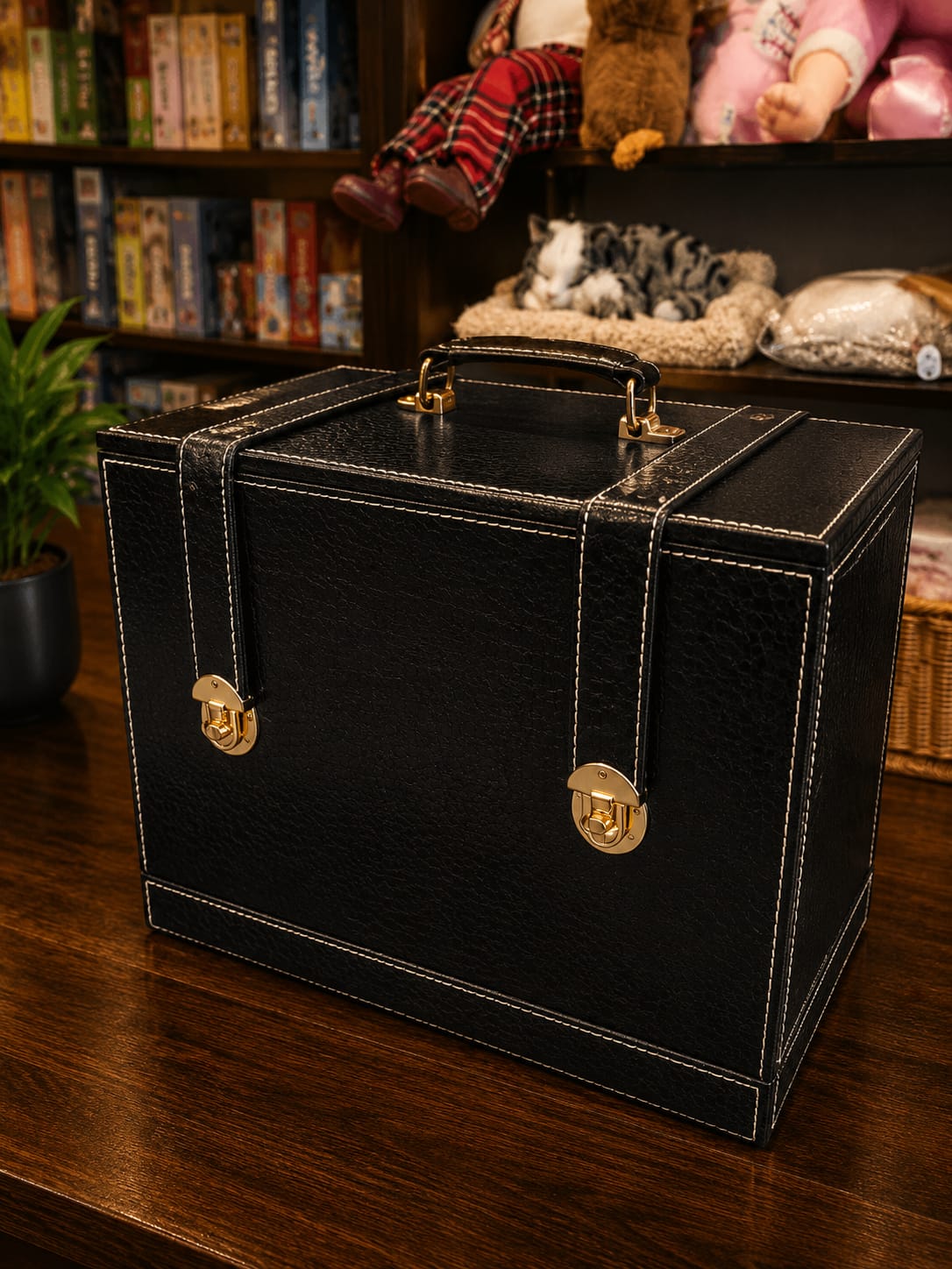 Premium Portable Bar Set with Bottle Storage & Cocktail Accessories