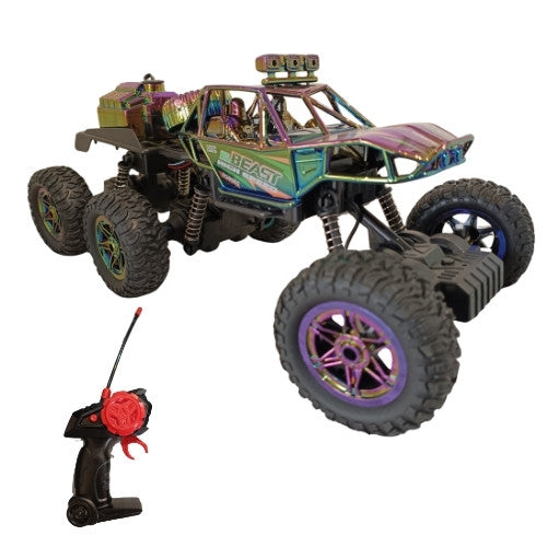 Climb King Beast High-Speed Remote Control Off-Road Car with Spray & Lights