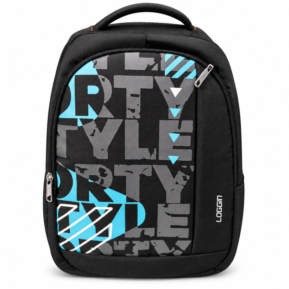 Stylish Backpack for Men & Women | 4 Zipper Backpack with 2 Side Bottle Pockets | College, Office & Travel Bag