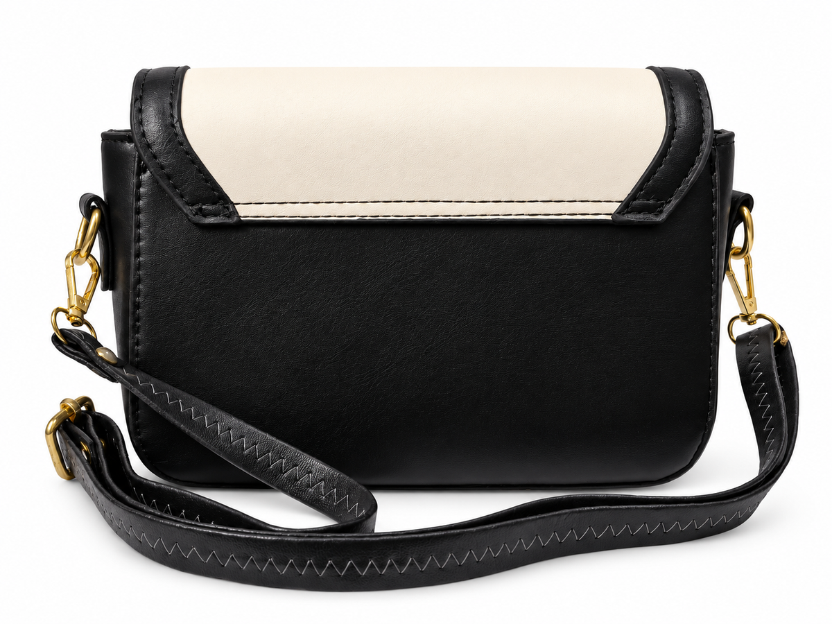 Sling Bag | Stylish Crossbody Shoulder Bag with Gold-Tone Buckle