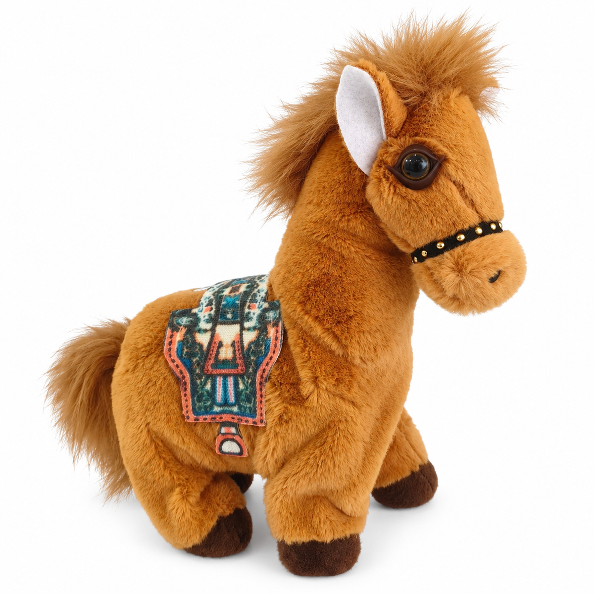 Walking & Sound Horse Soft Toy – Moving Horse Toy for Boys and Girls