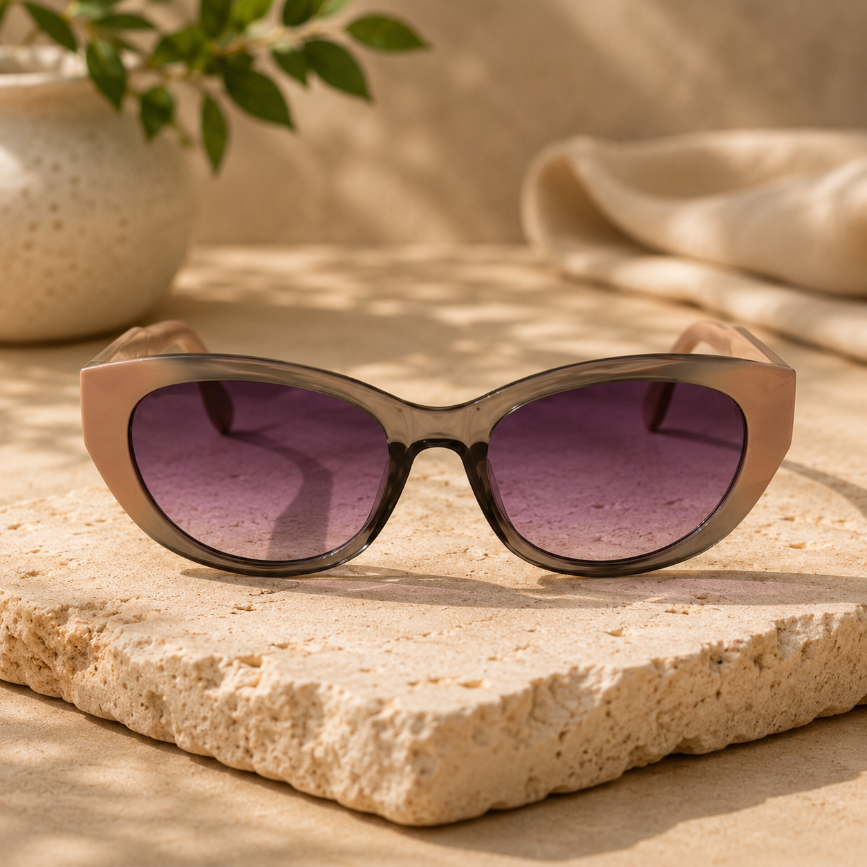 Premium Square Frame UV Protection Sunglasses