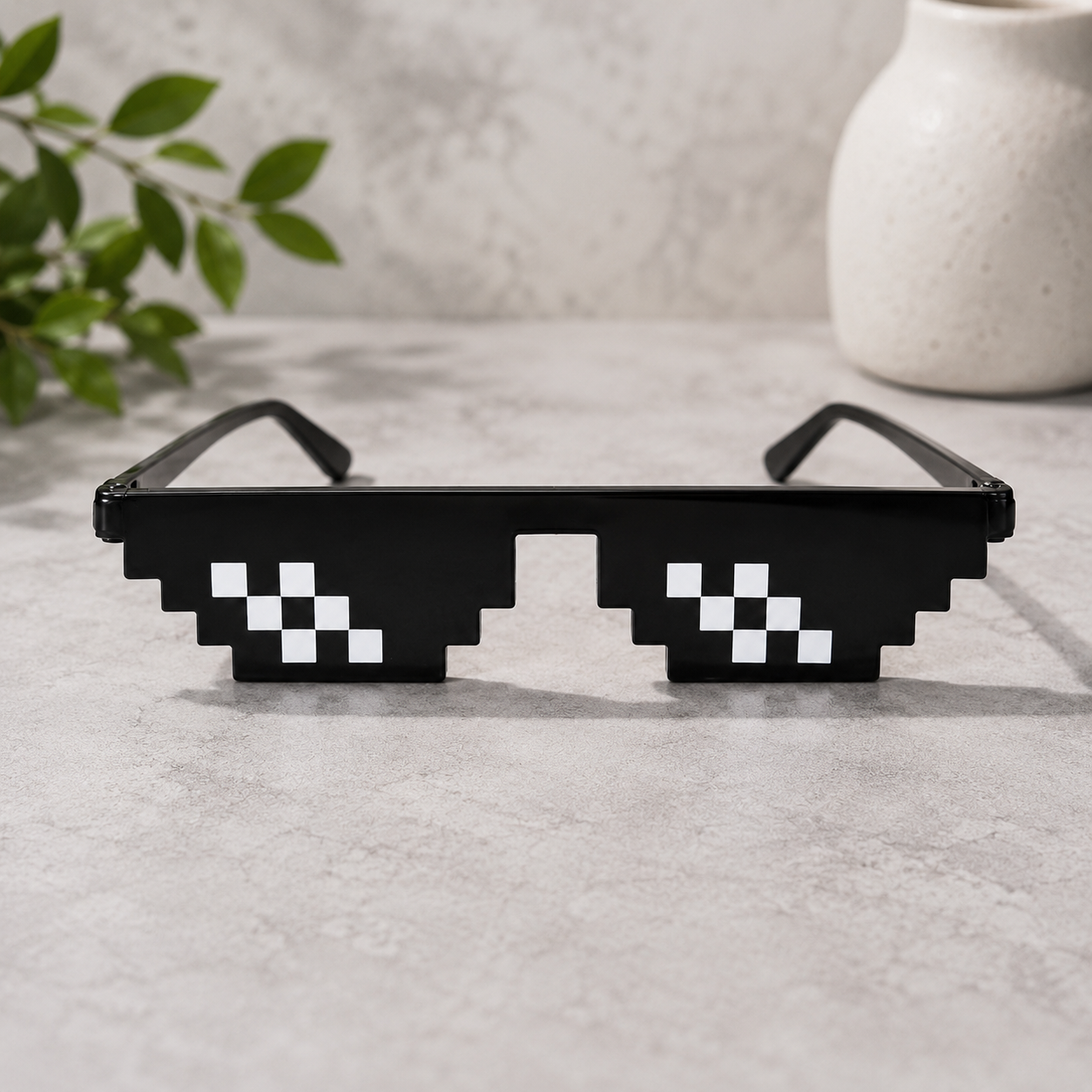 Pixel Style Party Sunglasses for Boys and Girls