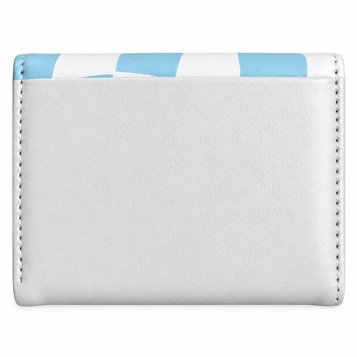 Kawaii Cartoon Animal Print Mini Tri-Fold Wallet– Cute Bunny Panda Checkerboard Pocket Purse Coin Card Holder