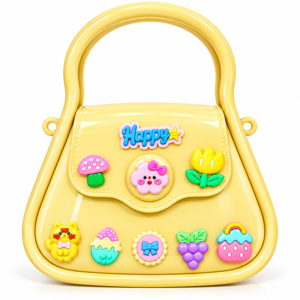 Kids Girls Cute Cartoon Sling Bag | Mini Shoulder Bag with Chain Strap | Stylish Party & Casual Crossbody Bag