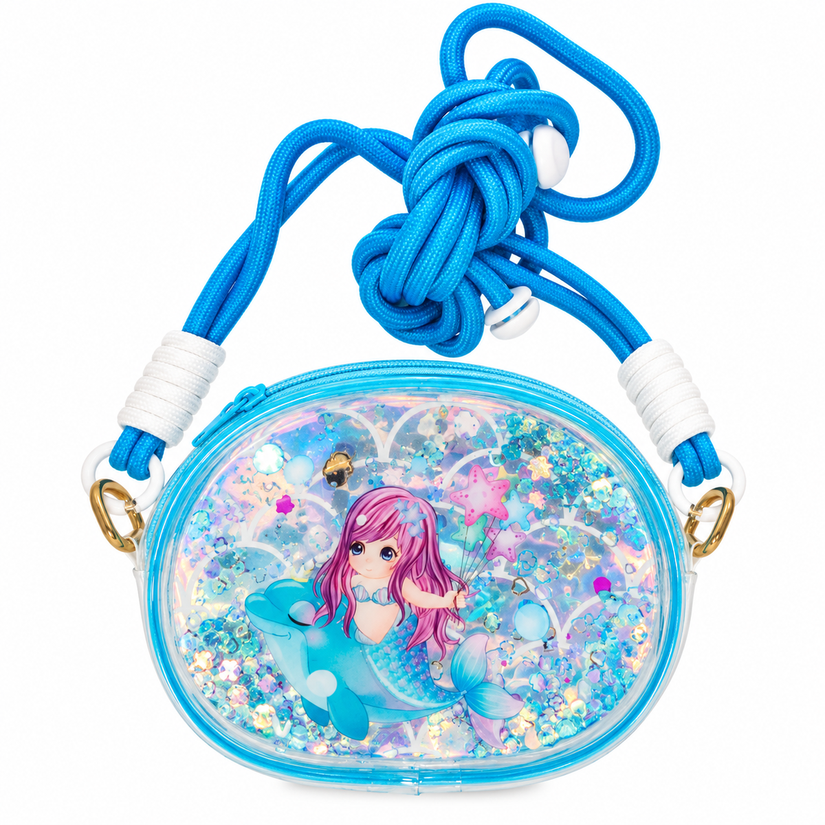 Girls & Women Cute Mini Sling Bag | Stylish Crossbody Shoulder Bag with Adjustable Rope Strap | Lightweight Casual Handbag