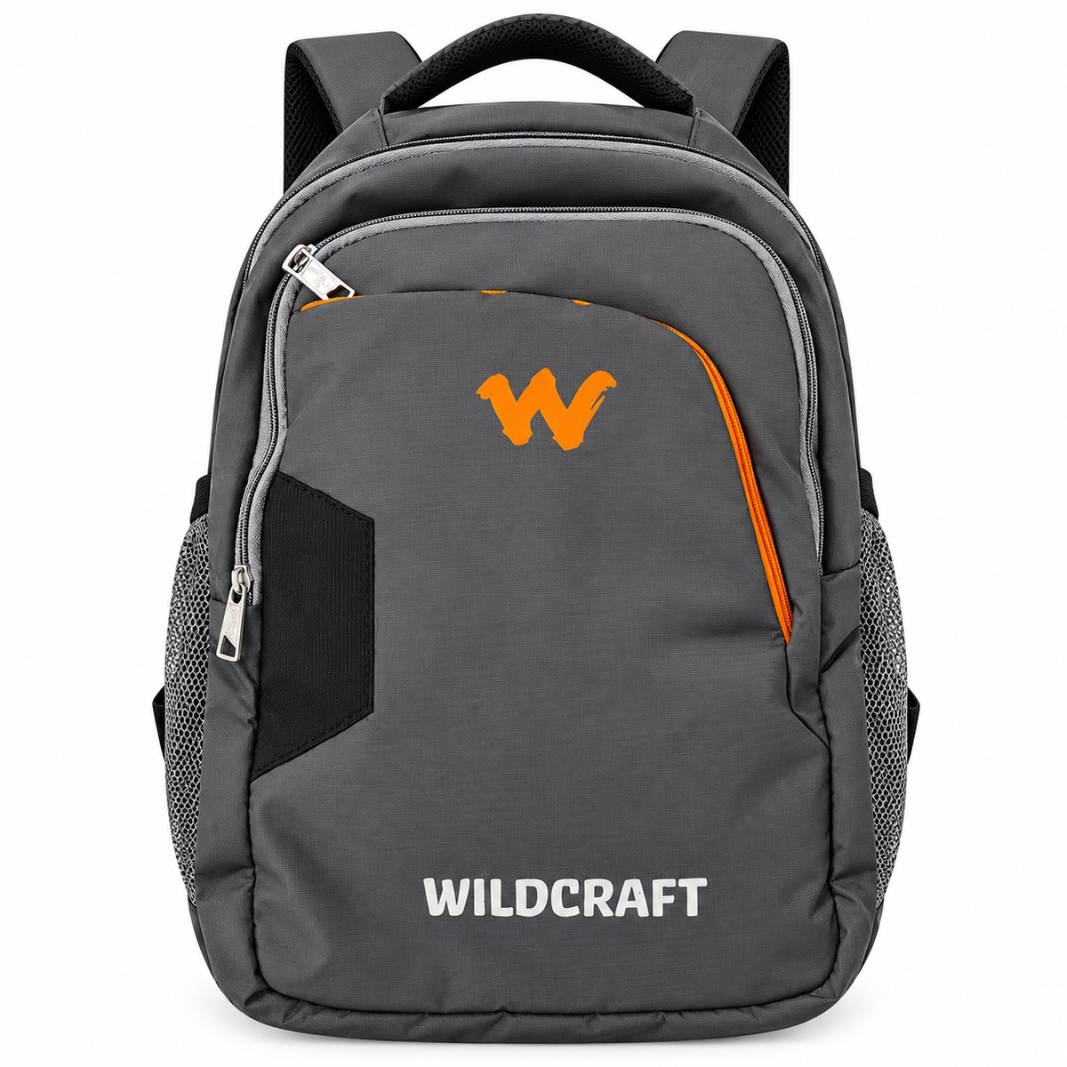 Wildcraft Laptop Backpack for Men &amp; Women | 3 Zipper Backpack with 2 Side Bottle Pockets | Spacious Travel &amp; College Bag