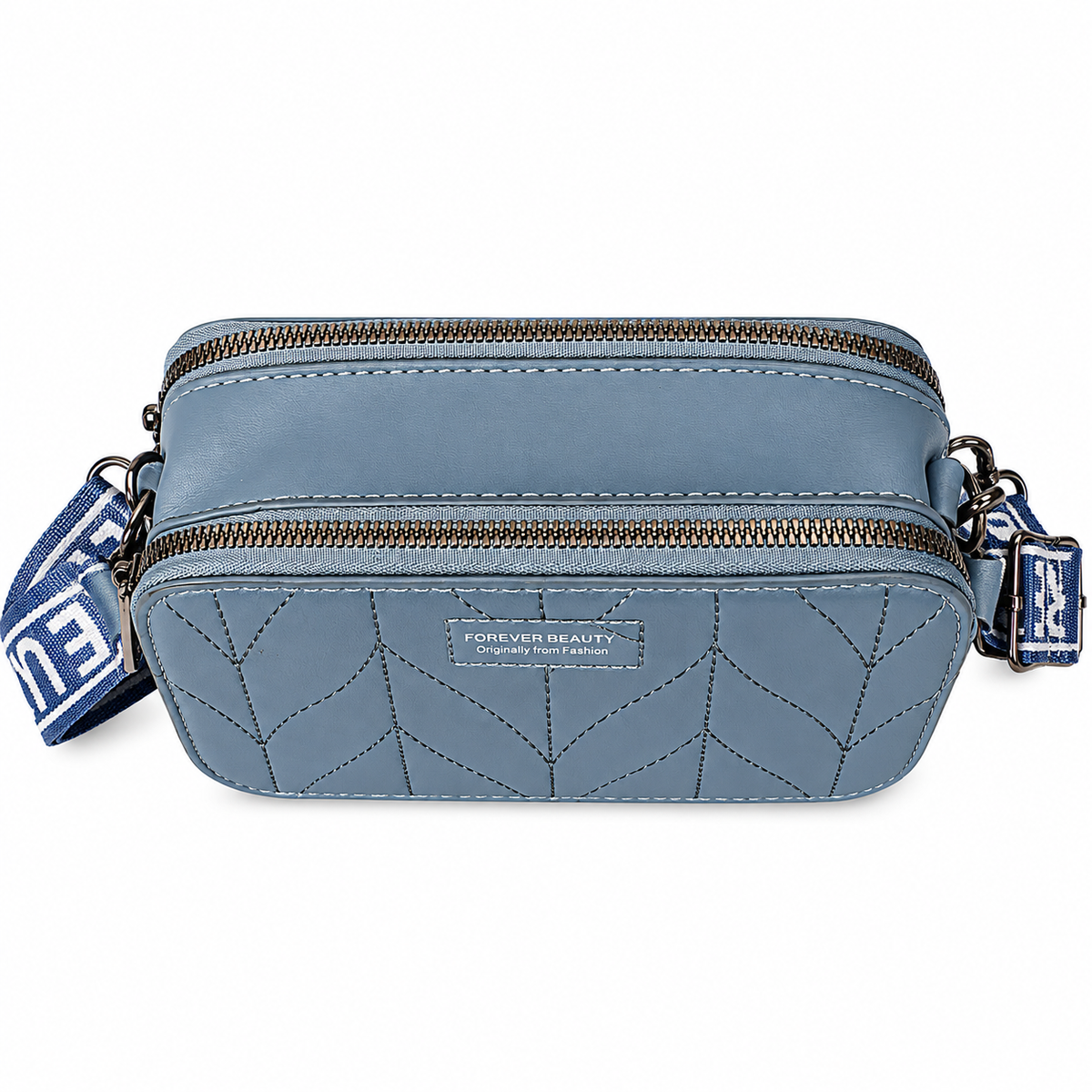 Stylish Crossbody Sling Bag | 2 Zipper Shoulder Bag with Adjustable Strap | Casual Fashion Handbag Women’s & Girls