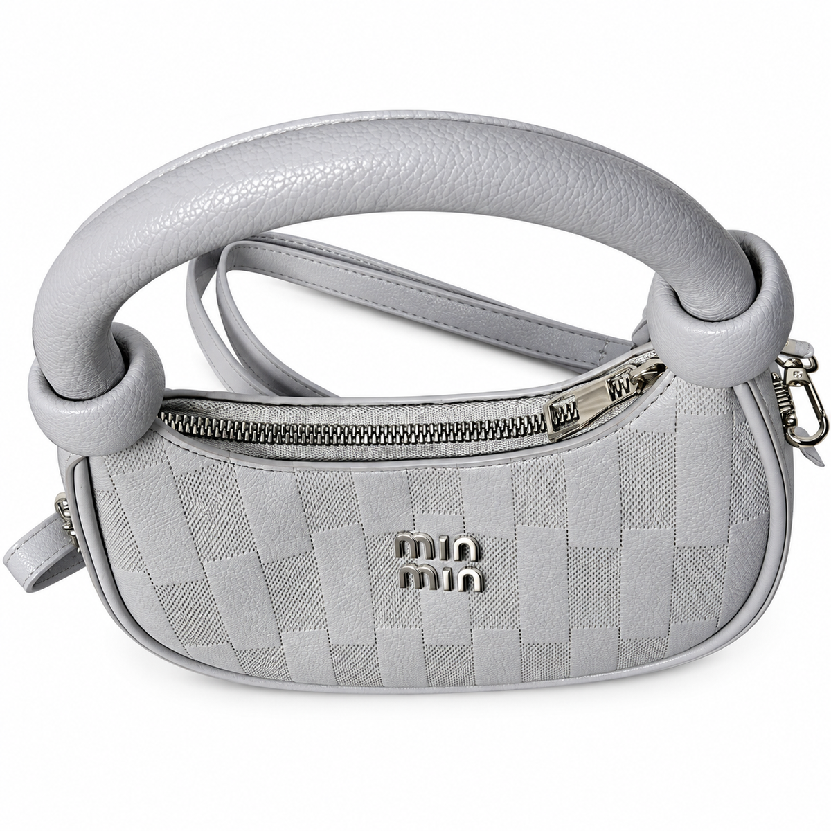 Min Min Stylish Grey Handbag | Trendy Shoulder & Crossbody Bag