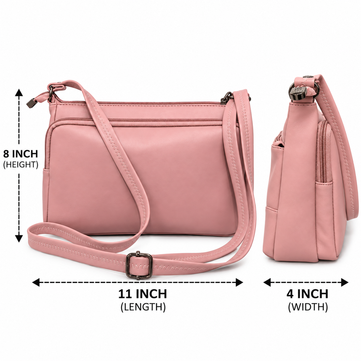 BEXLEE Sling Bag / Handbag for Women – Stylish Multi-Compartment Crossbody Shoulder Bag