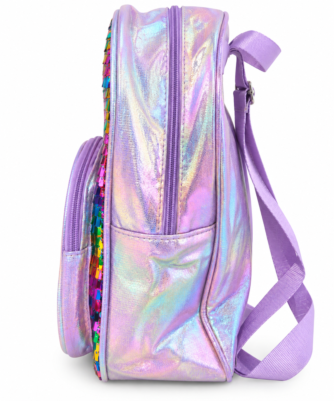 Kids Unicorn Backpack for Girls | 2 Zipper Spacious School Bag | Glitter Sequin Rainbow Unicorn Backpack&nbsp;