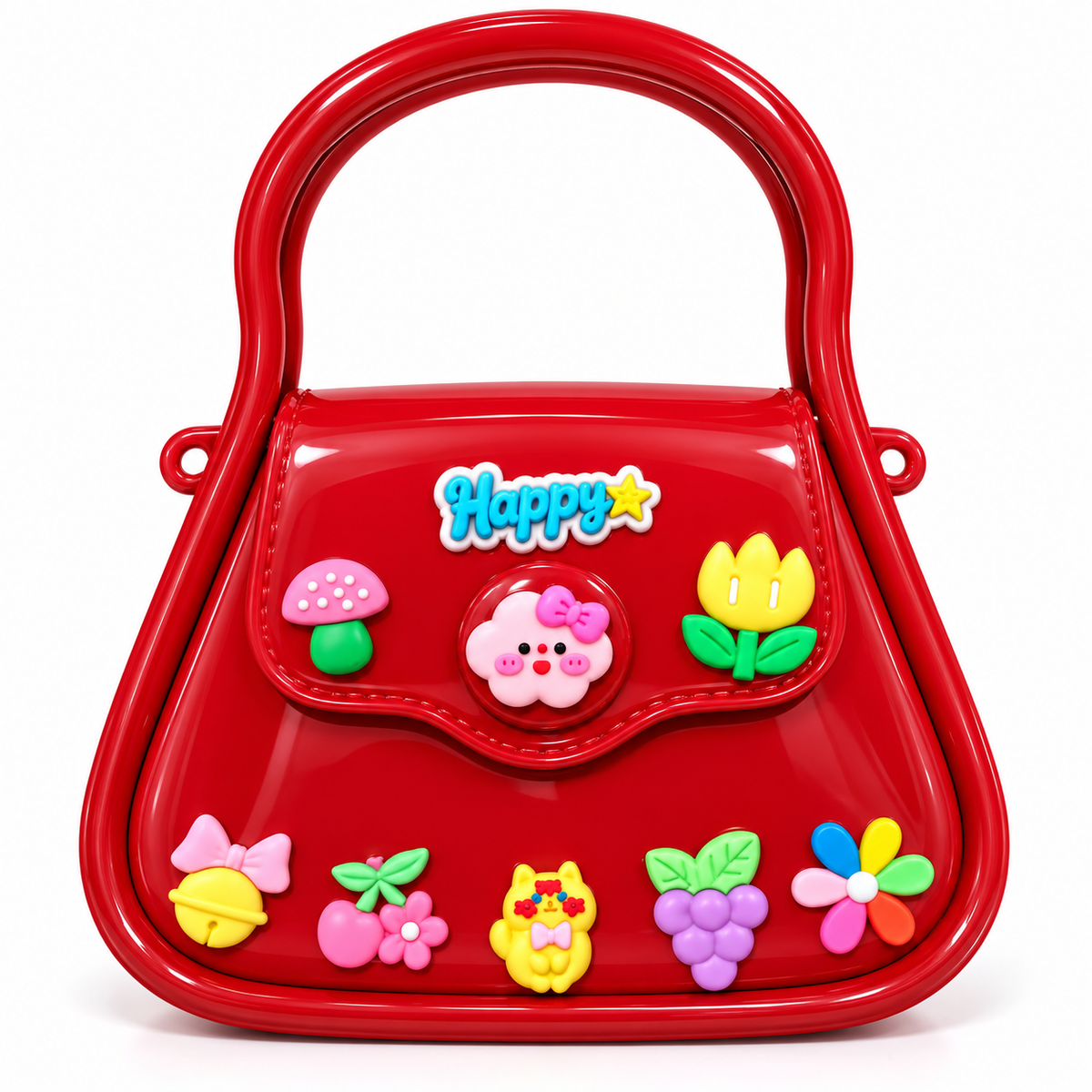 Kids Girls Cute Cartoon Sling Bag | Mini Shoulder Bag with Chain Strap | Stylish Party & Casual Crossbody Bag