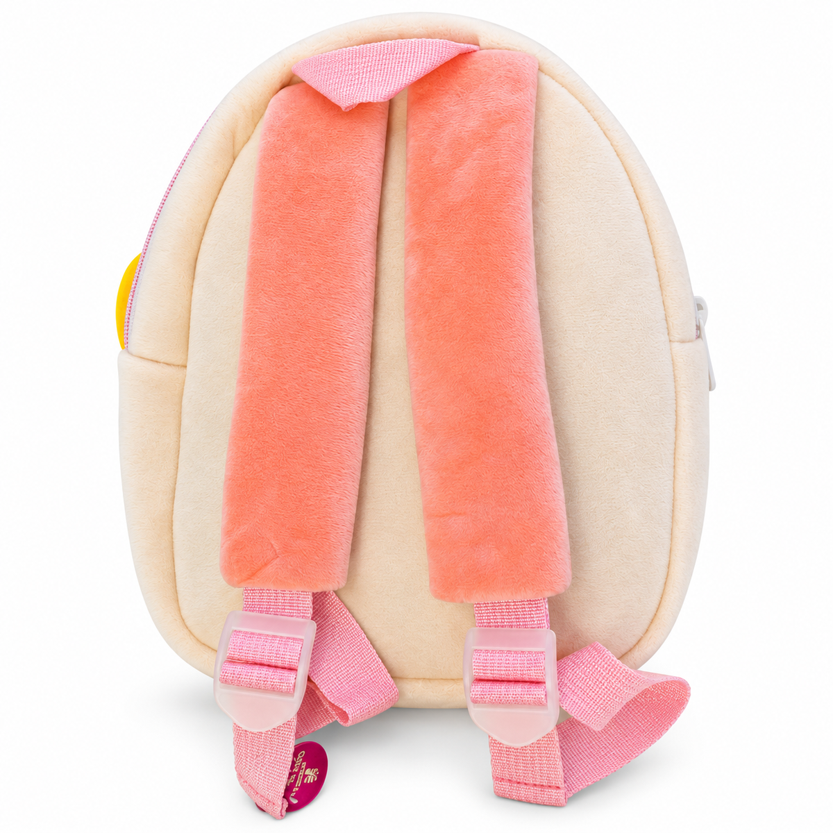 Kids Cute Butterfly Backpack for Girls | 2 Zipper Plush School Bag | Soft Cartoon Backpack for Kids