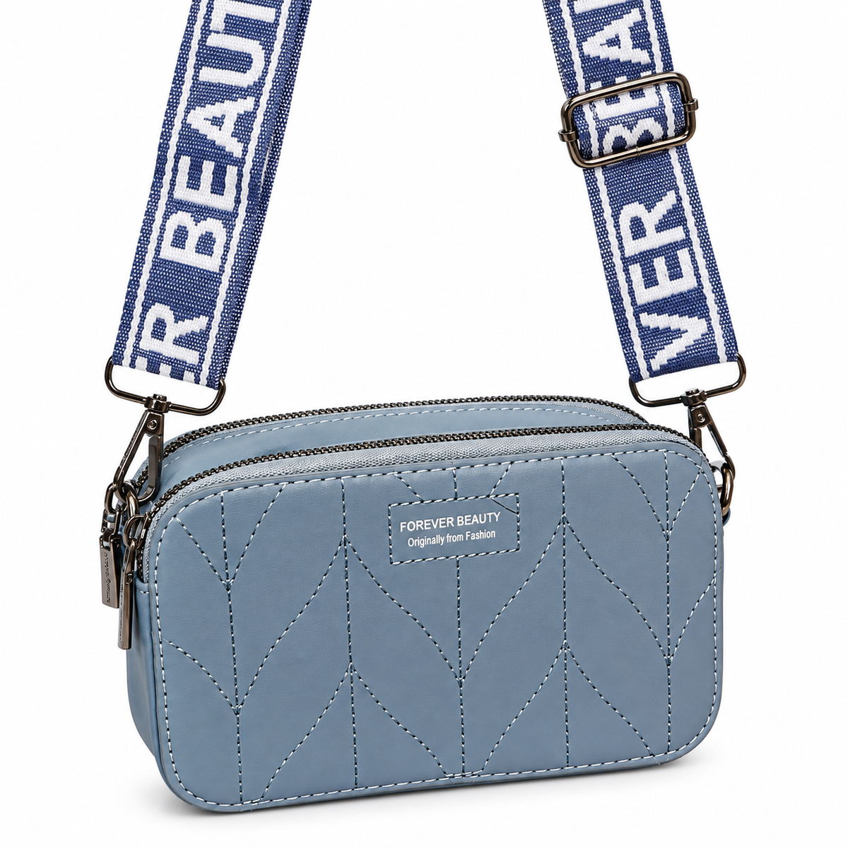 Stylish Crossbody Sling Bag | 2 Zipper Shoulder Bag with Adjustable Strap | Casual Fashion Handbag Women’s & Girls