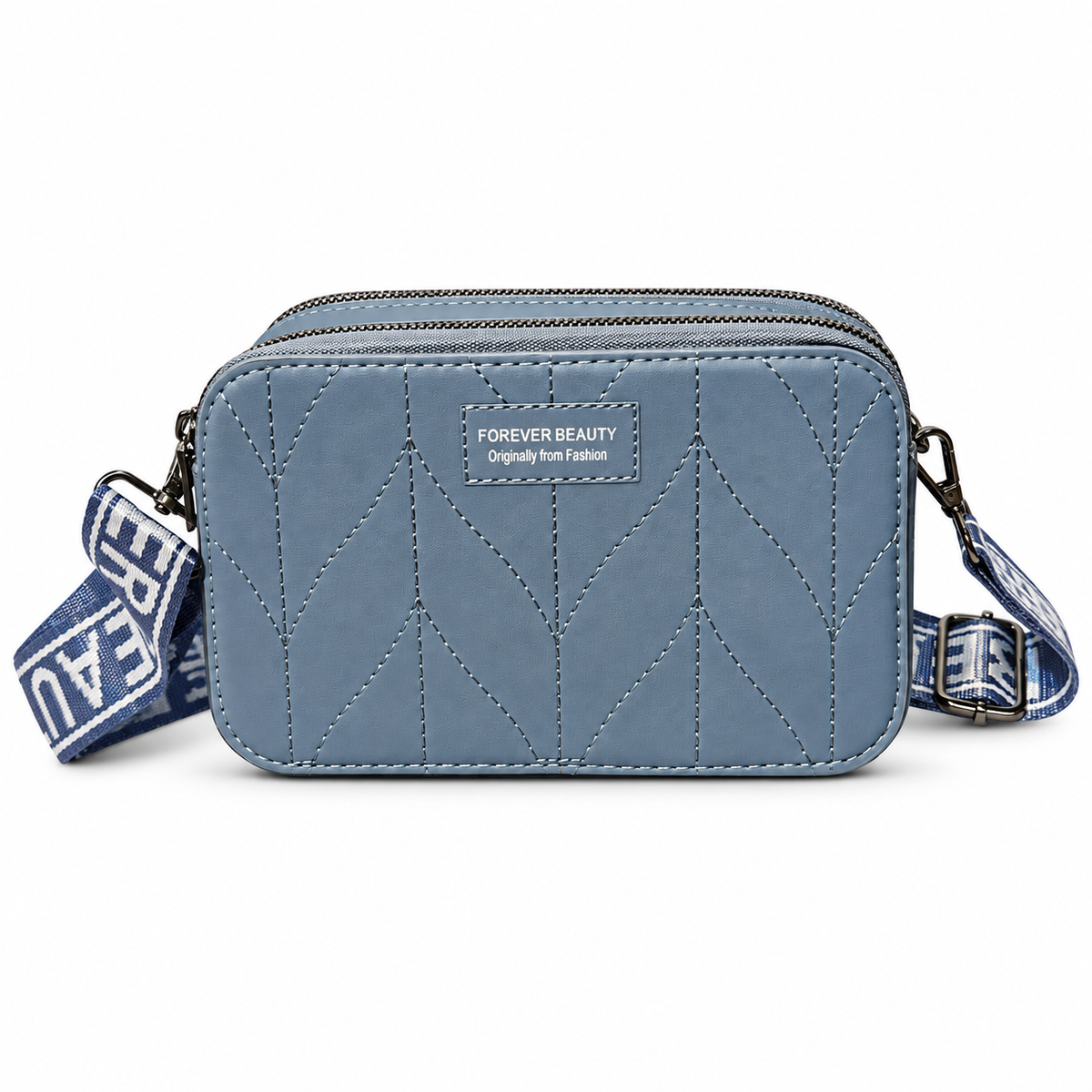 Stylish Crossbody Sling Bag | 2 Zipper Shoulder Bag with Adjustable Strap | Casual Fashion Handbag Women’s & Girls