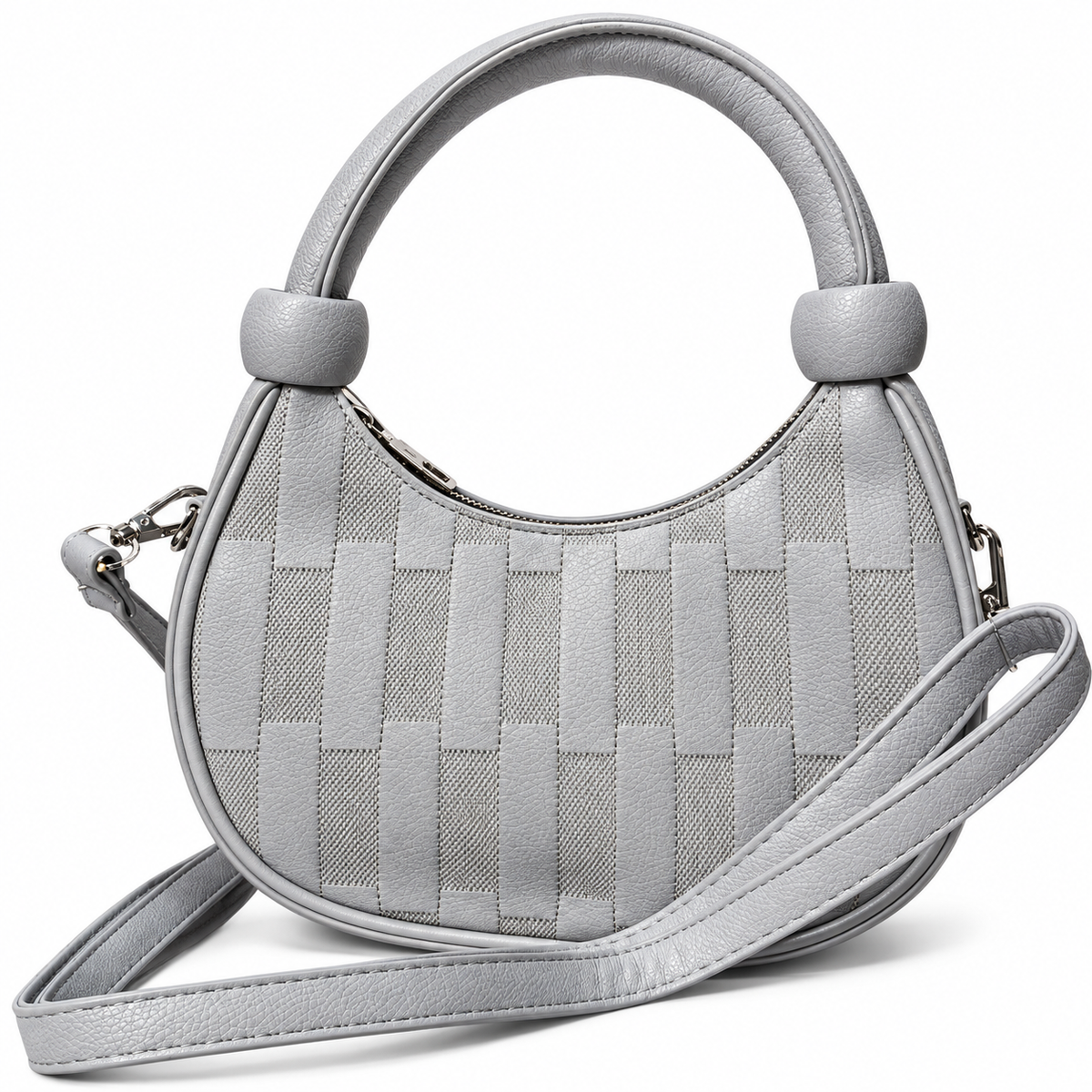 Min Min Stylish Grey Handbag | Trendy Shoulder & Crossbody Bag