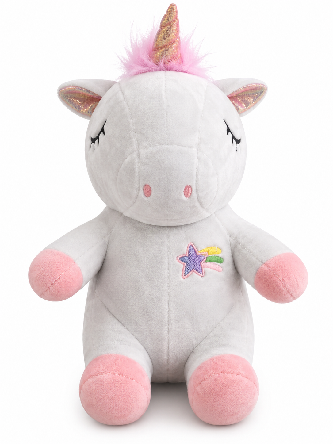 Cute Unicorn Soft Plush Toy – Pink White Stuffed Toy for Kids &amp; Gifting