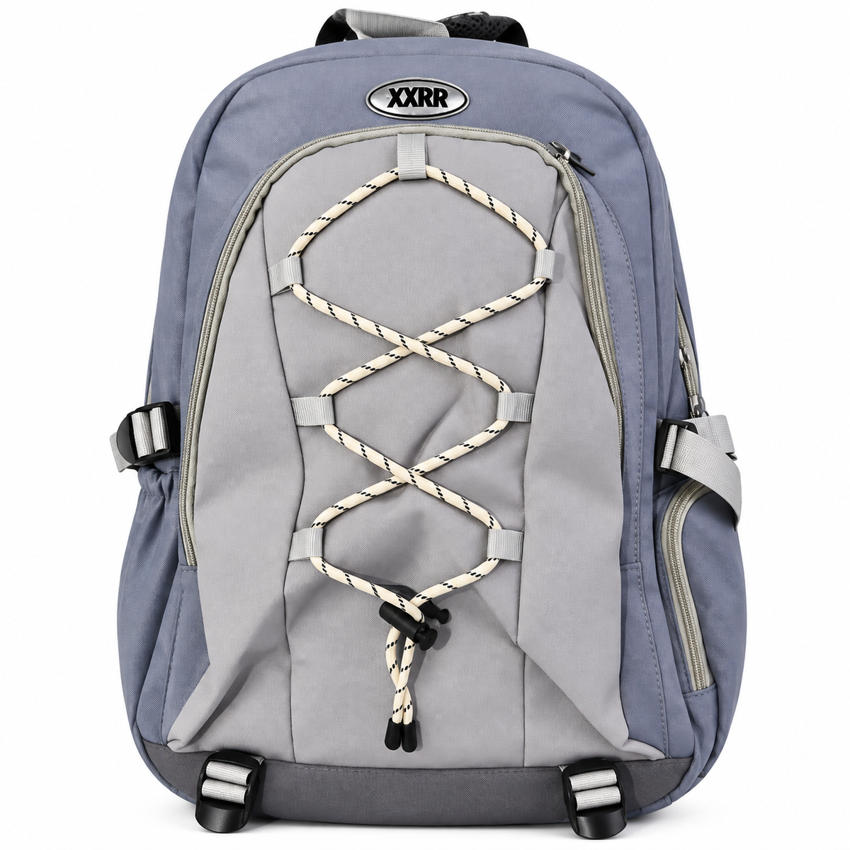 XXRIR Travel Backpack for Boys & Girls | Spacious Laptop Backpack with 2 Main Zippers, 2 Side Zipper Pockets & Bottle Holder