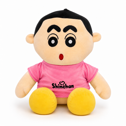 Shinchan Plush Soft Toy – Cute & Cuddly Stuffed Doll for Kids