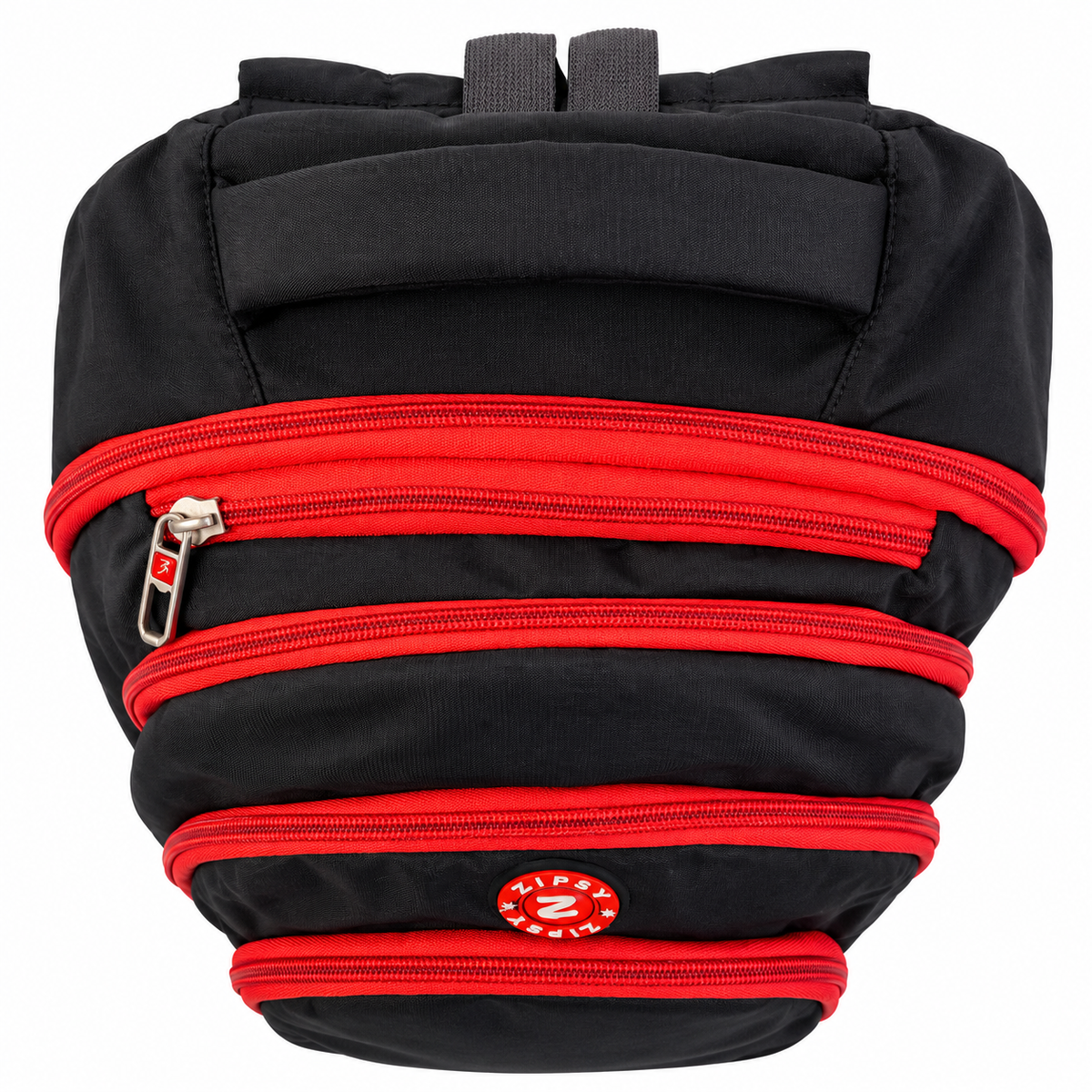 Zipsy Sport Backpack for Men & Women | 5 Zipper Spacious School, College & Travel Bag with Side Zipper & Bottle Holder