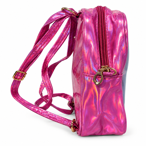 Kids Girls Fashion Backpack | Cute Cat Printed Pink Backpack | 1 Zipper Lightweight School Bag